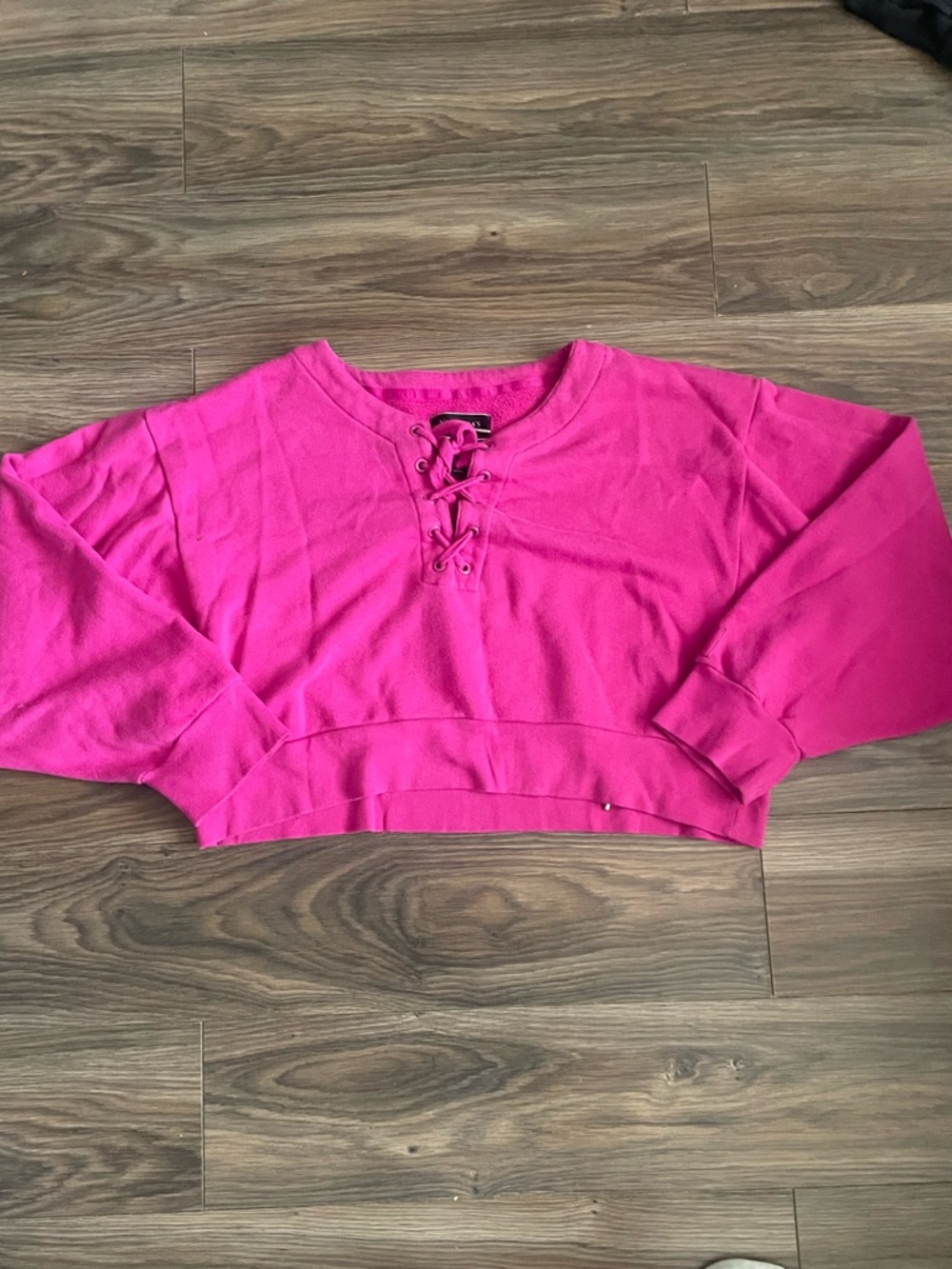 Victoria's Secret Hot Pink Fleece Pullover